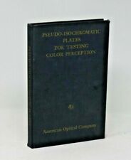 Pseudo-Isochromatic Plates for Testing Color Perception (Blindness) Vintage 1940 picture