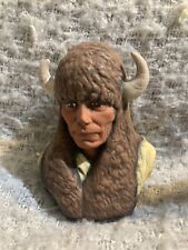 Chief Red Cloud 1983 Native American Bust Signed By Shellene Jones McCloud Mold picture