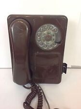 VINTAGE Dark Brown NORTHERN TELECOM DOODLE ROTARY PHONE NICE, MUST SEE picture