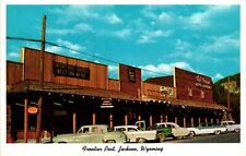 VTG Postcard- ODK-87. FRONTIER POST, JACKSON, WYOMING. Unused 1964 picture