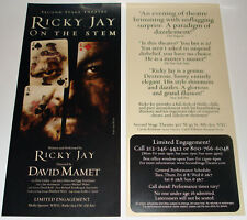 Original Ricky Jay On The Stem Flyer picture