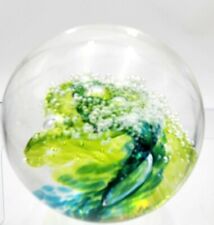Evolution By Waterford “Cosmic Waters” Crystal Paperweight  picture