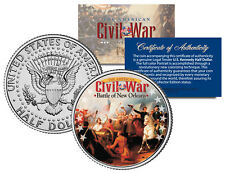American Civil War BATTLE OF NEW ORLEANS JFK Kennedy Half Dollar U.S. Coin picture