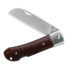 QSP Knives Worker Lockback 128-C Knife Bohler N690 Stainless Steel & Snakewood picture