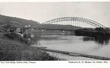 UPICK POSTCARD New Arch Bridge BELLOWS FALLS VERMONT c1905 Unposted UDB  picture