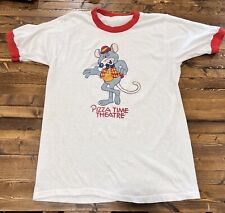 RARE Vintage Pizza Time Theater Chuck E Cheese Shirt Adult Small/Medium picture