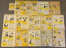 Lot of 15 CHIQUITA BANANA ads~ Mostly 1950s picture