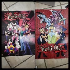 Yu-Gi-Oh Poster Lot, 2 Framed Posters Included, Vintage, 1996, Good Condition  picture