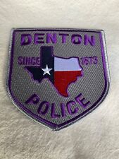 Domestic Violence Awareness Denton Police State Texas TX  picture
