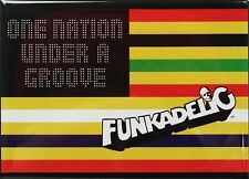 Magnet - Funkadelic's One Nation Under A Groove Flag - 3.5