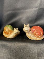 Vintage Snail Salt and Pepper Shakers picture