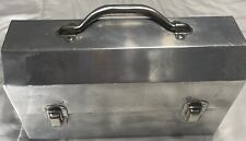 L MAY MFG-Vintage-Aluminum-Miners-Lunch Box-Pail-Sudbury Ontario, Canada picture