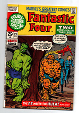 Marvel's Greatest Comics #29 - reprints FF #12 Thing vs Hulk - 1970 - FN/VF picture