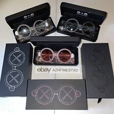 KAWS Sons + Daughters Sunglasses Set Pink Grey Black In Hand Ready to Ship picture