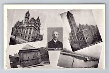 Pittsburgh PA-Pennsylvania, Buildings Landmarks, Antique, Vintage Postcard picture