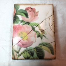 Sid Dickens Memory Block Tile T-171 *Rose Pompadour* 3D Wall Art - Retired picture