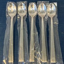 Set Of 5 Reed & Barton Berkeley Iced Tea Spoons New 7 1/2” picture