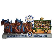Hofbrauhaus Munchen Horses Pulling Beer Wagon Magnet Munich Germany Souvenir picture