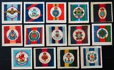 COMPLETE SET of REGIMENTAL SILK GIFT BUTTONS 1910 Happy Home SCARCE Cat £182.00 picture