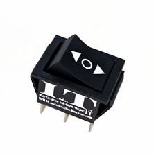DPDT 20 AMP Continuous 6 PIN on/off/on Maintained Rocker Switch polarity 12V 24V picture
