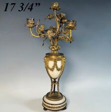 Fab Antique French 4-Branch Candelabra, Candle Holder Centerpiece, Neoclassical picture