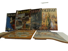 Holiday magazine 1947  lot 7 travel leisure Apr May June Aug Sep Oct Dec picture