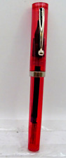 Sheaffer Vintage No-Nonsense View-Thru Ball Pen red-- NEW OLD STOCK picture