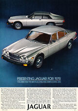 1979 Jaguar XJ6 XJS - Classic Vintage Advertisement Art Car Print Ad D19 picture