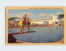 Postcard Scene at Jenkinson's Swimming Pool Point Pleasant Beach New Jersey USA picture