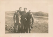 WWII   1940s GI's  Amchitka Alaska 2 Photos ID'd GI's Gene Horn, Joe Eatherly,  picture