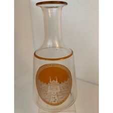 1878 Paris Expo bottle picture of Du Trocadero engraved on front picture