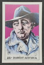 Robert Mitchum Italian Trading Card 1971 Once Upon a Time Hollywood picture