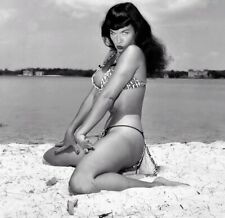 Vintage Photo 8.5x11   #24763 Lovely Bettie Page Posing picture