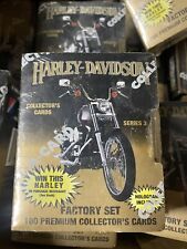 Harley-Davidson Factory Set 100 Premium Collector’s Cards Series 3 NIB 1993 new picture