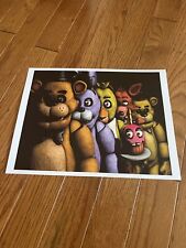 FIVE NIGHTS AT FREDDYS 5 Art Print Photo 8x10” Poster Bathroom Pizza Pizzeria picture
