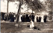 RPPC Christian Camp Meeting, Waterloo Iowa - 1909 Photo Postcard - Religious picture