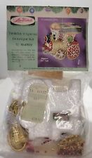 Vintage Lee Wards Train Holiday Express Boutique Pin Ornament Kit  1970s Sequin  picture
