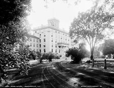1890-1901 Insane Asylum, Jacksonville, IL Vintage Photograph 8.5
