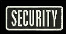 security embroidery Patches 2x5 hook ON BACK picture