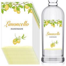 50 Pcs Limoncello Labels for Homemade Extracting Lemon Liqueur 3