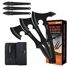 ANTARCTICA Throwing Axe Knife Set 11 inch Full Tang Stainless Steel Throwing ... picture
