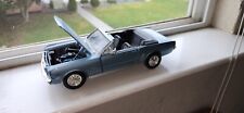1964 Ford Mustang Convertible Light Blue 1/24 Diecast Model Car picture