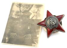 Order Red Star Original Medals Old Combat Medal Collectible Vintage WW II picture