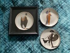 House of Erte-Collector's Plates The Franklin Mint-Lot Of 3 picture