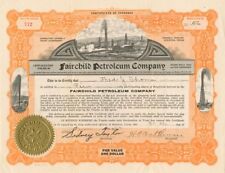 Fairchild Petroleum Co. - Oil Stocks and Bonds picture