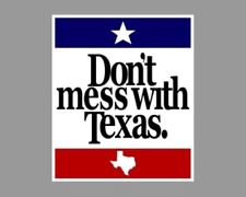 Don't Mess With Texas Die Cut Glossy Fridge Magnet picture