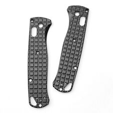 1Pair Non-slip Handle Patch Aluminum Grips Scales for Benchmade Bugout 535 Knife picture