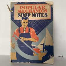 POPULAR MECHANICS SHOP NOTES MAGAZINE -1939-Vol. XXXV picture