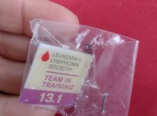 Lymphoma Leukemia Society 13.1 Training Pin Pinback Button Brooch *149-C1 picture