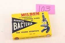 Vintage Milben Assorted Bacteria Slides for Young Scientists Americana MCM picture